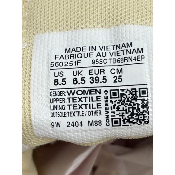 Converse Chuck Taylor All Star Shoes Lift Platform Low Womens 8.5 - Picture 9 of 9